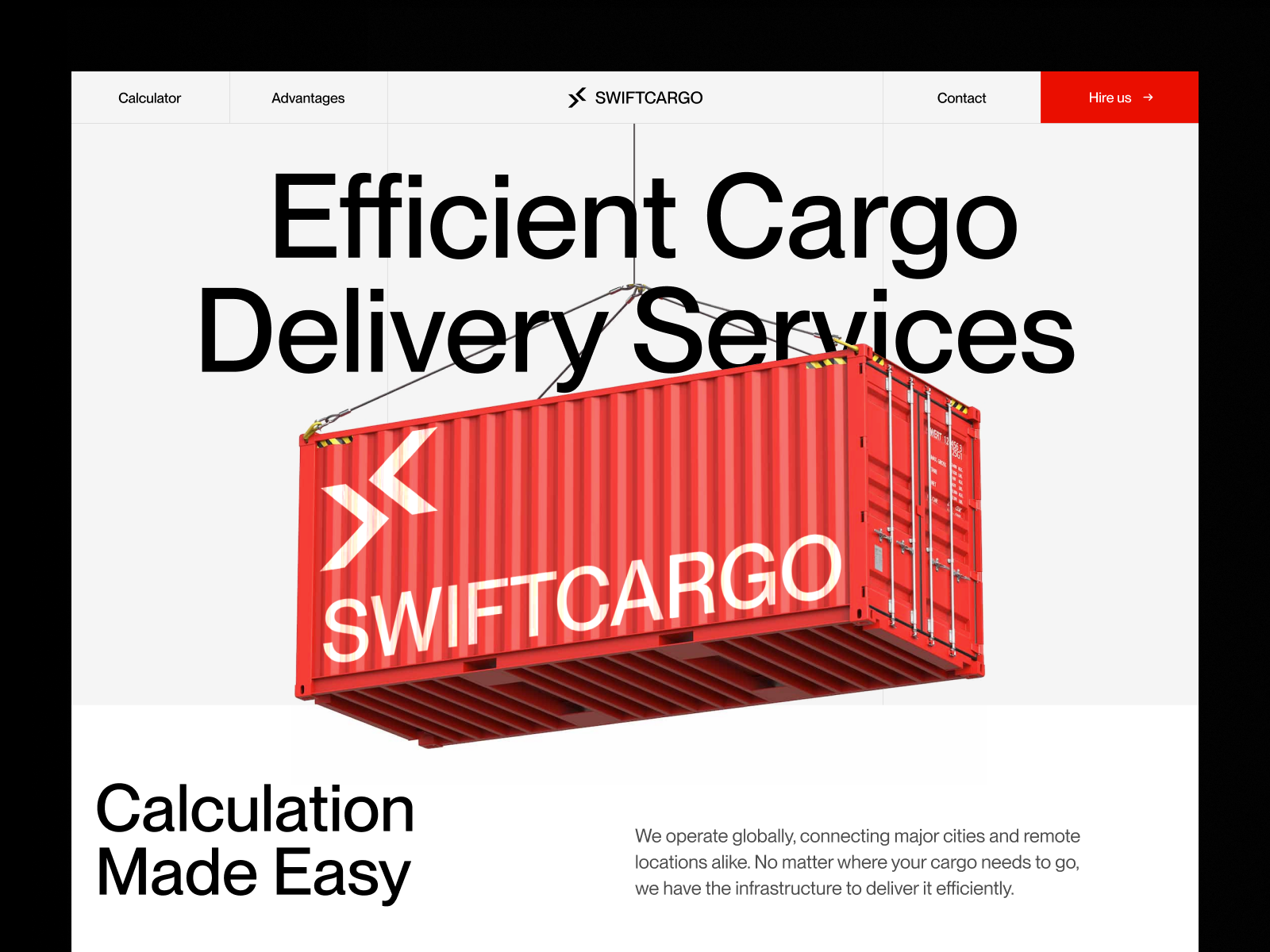 Swift Cargo concept preview
